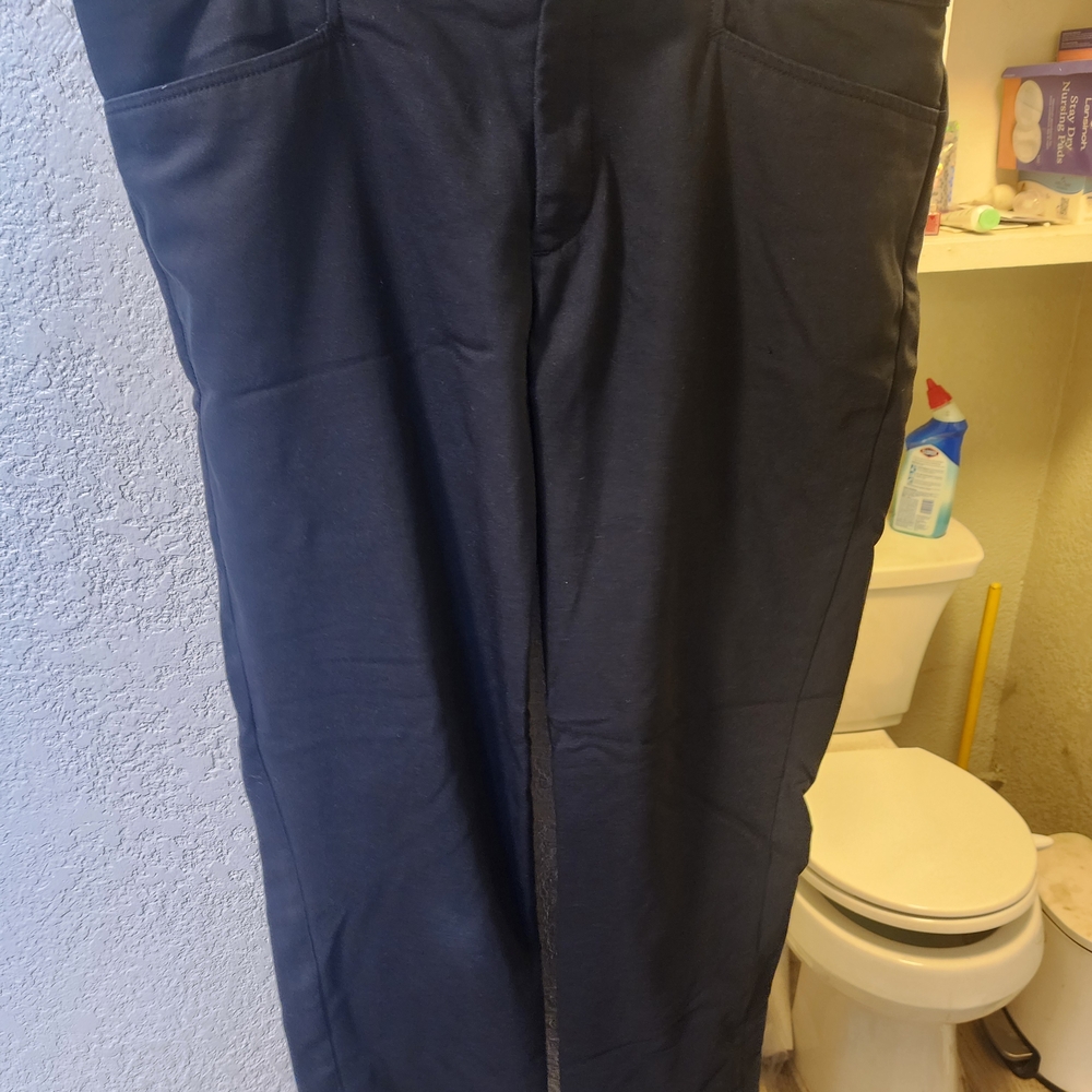 Chaps Women's Navy Trousers